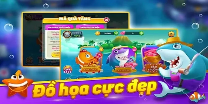 Game bắn cá 999 - Đắm chìm trong đại dương đầy màu sắc